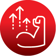 High output vermogen button