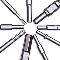 Verschillende beitel aansluitingen