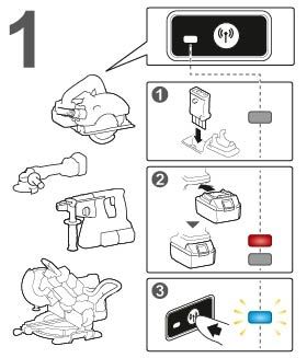 Hoe verbind je de machine middels AWS draadloos met de stofzuiger 1