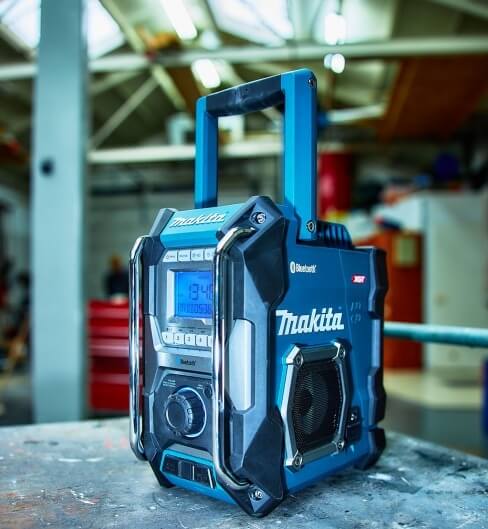 Bouwradio geschikt voor CXT 12 V Max, LXT 14,4, LXT 18 V, XGT 40 V Max accu’s