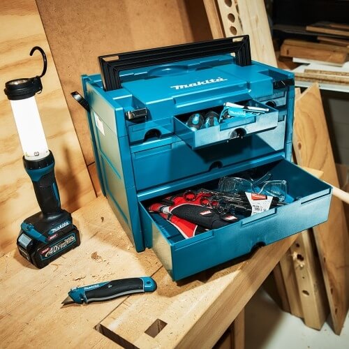 Makita Makstor is ideale Mbox om losse (klus) spullen in te bewaren