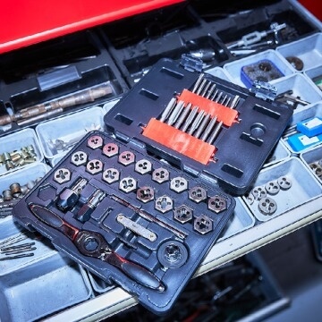 B-65838 Draadsnij- en tappenset 40-delig 6-GL